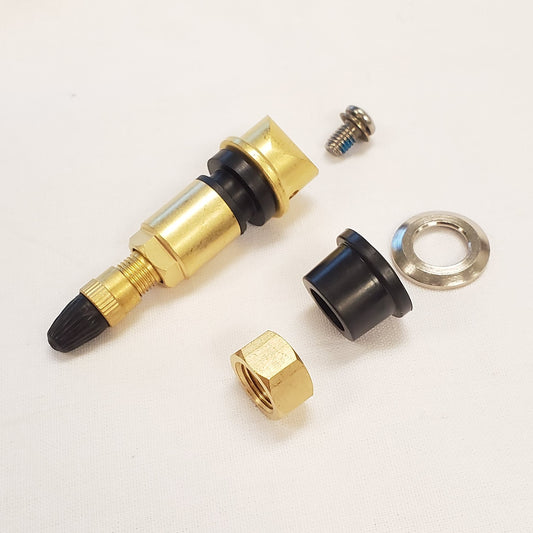 TPMS-IVS Interchangeable Valve Stem for Trailer Tires (0.453" grommet and nut assembled)