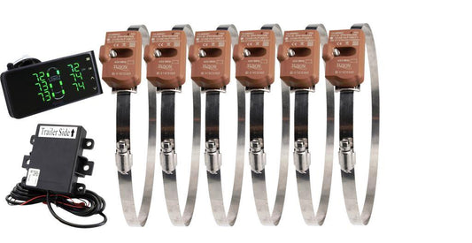 Internal Tuson TPMS with (6) Sensor Cradle Steel Band Kit for 18-24" Rims (TPMS6W-ST18)