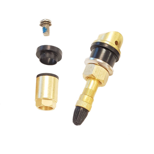 TPMS-IVS Interchangeable Valve Stem for Trailer Tires (0.625" grommet, washer and nut assembled)