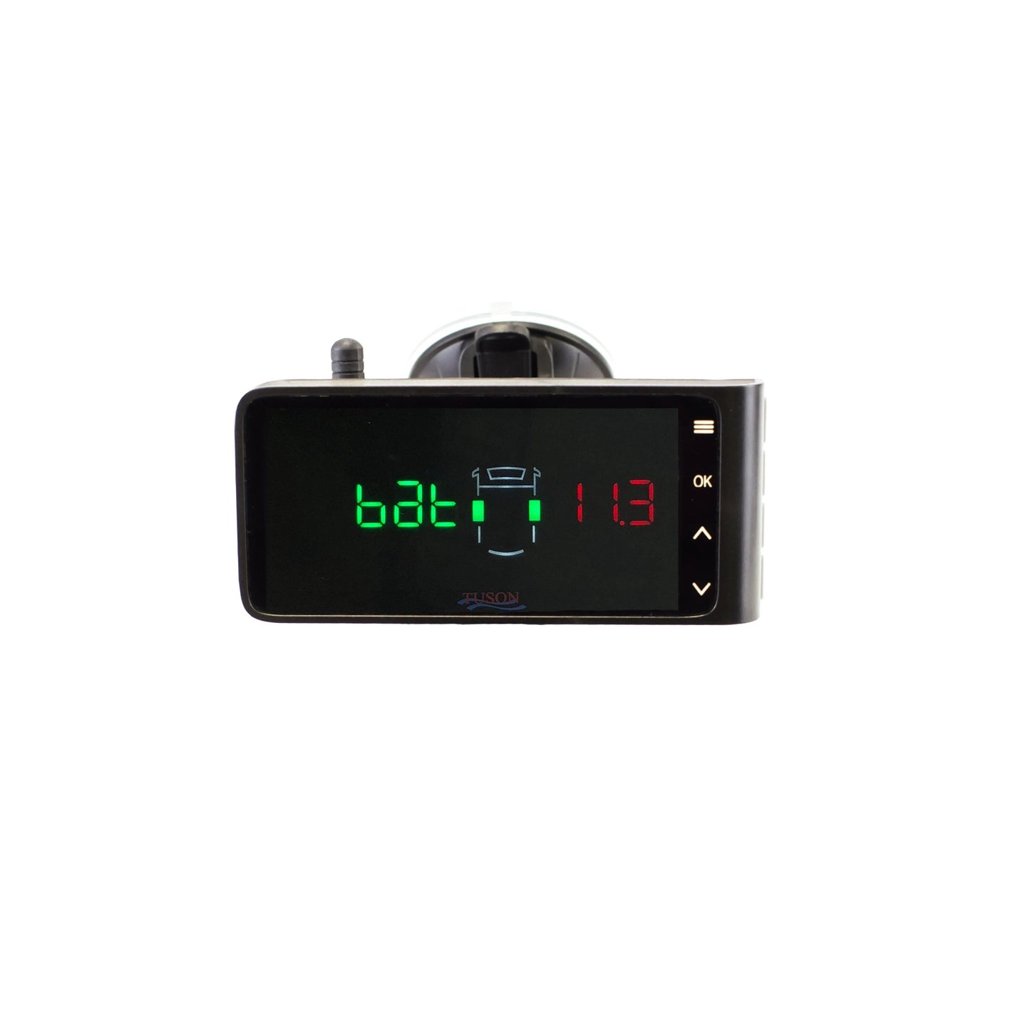 TPMS Receiver: Low Trailer Battery Voltage Warning Screen