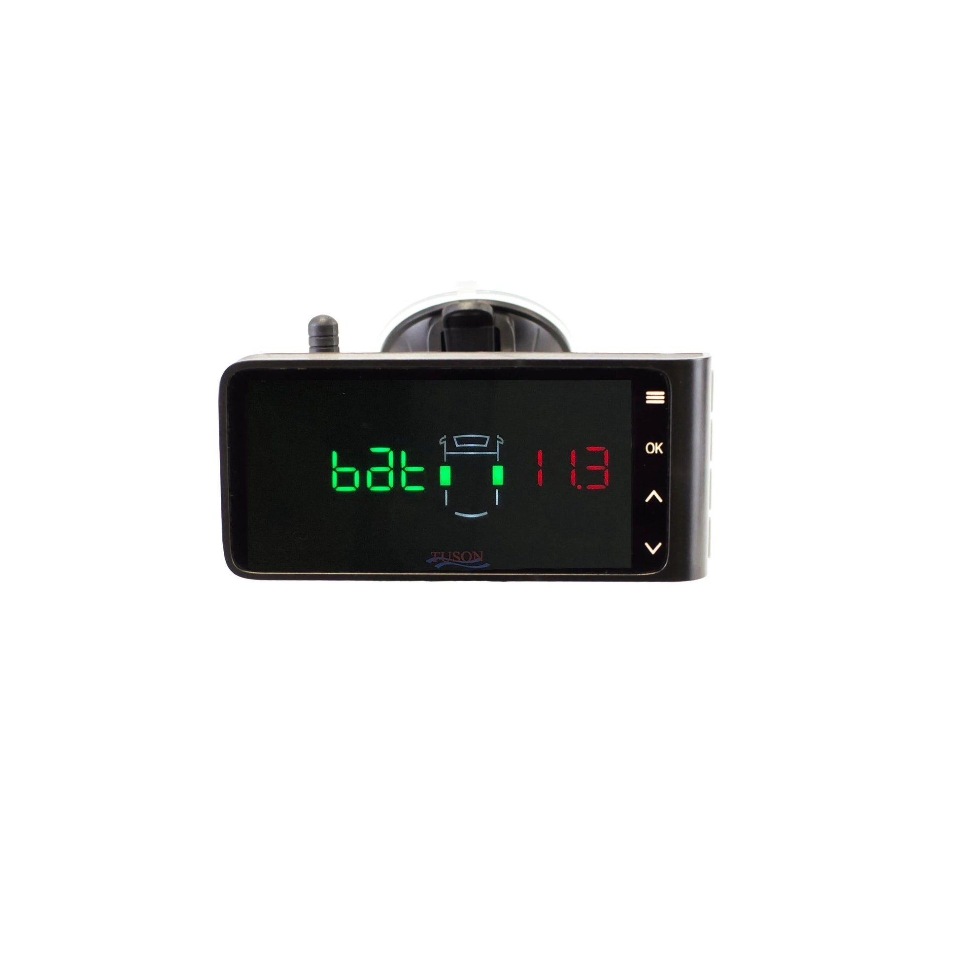 TPMS Receiver: Low Trailer Battery Voltage Warning Screen
